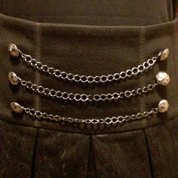 TCEC Steampunk chain and lace skirt - Picture 5 of 9